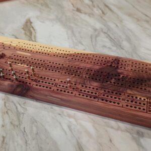 Classic Wooden Cribbage Board